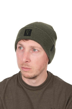 CZAPKA COLLECTION BEANIE GREEN BLACK FOX