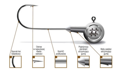 GWKA PRECISION 3g hak 1 5szt OWNER
