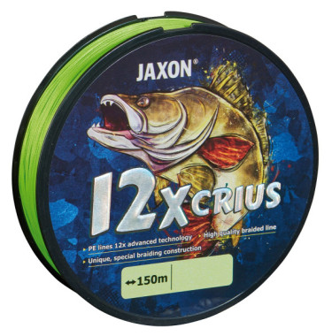 PLECIONKA JAXON CRIUS 12X FLASH 0,12mm 10kg 150m