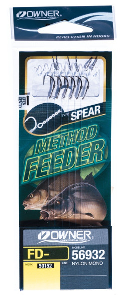 PRZYPON METHOD FEEDER WKRT 0,20mm hak 8 OWNER