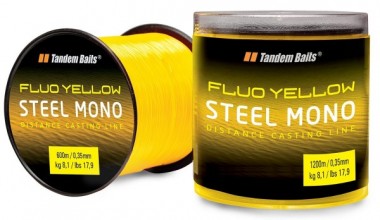 YKA STEEL MONO FLUO ӣTA 0,30mm 1200m TANDEM