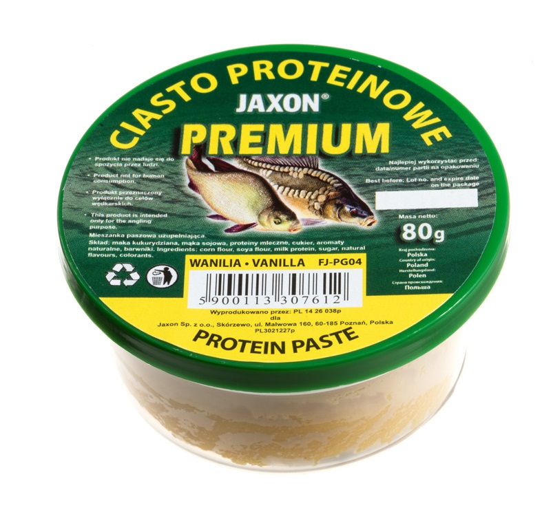 CIASTO PROTEINOWE PREMIUM WANILIA 80g JAXON
