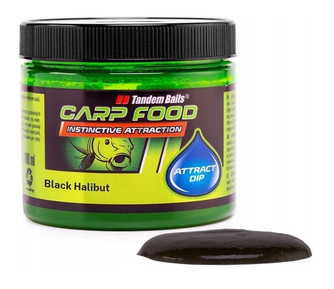 DIP CZARNY HALIBUT 100ml DIP TANDEM BAITS