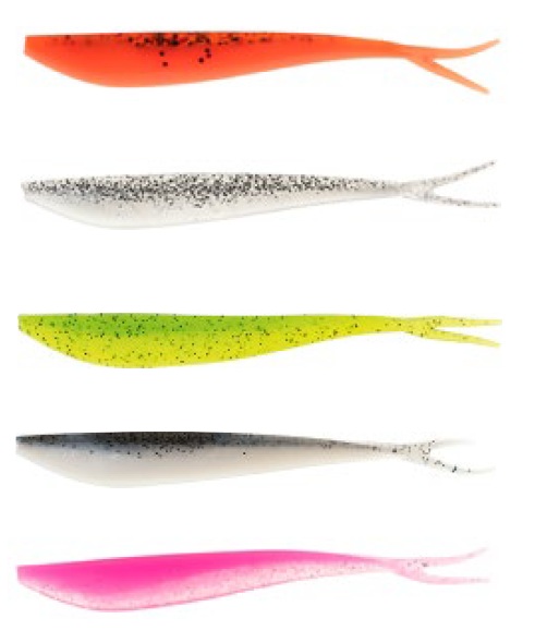 GUMY JAXON INTENSA ZIRCON 10,5cm MIX1 5 sztuk