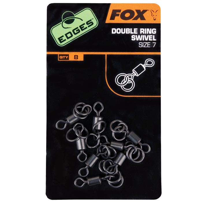 KRĘTLIKI EDGES DOUBLE RING SWIVEL FOX roz 7