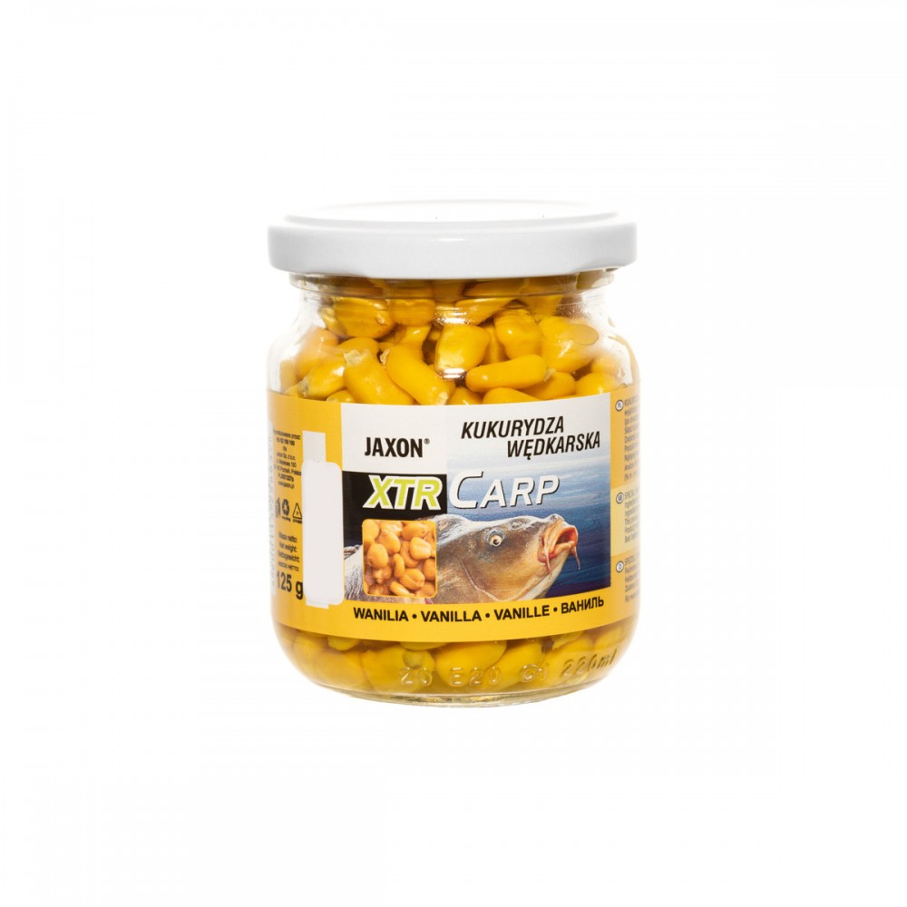 KUKURYDZA CARP PRO 125g WANILIA JAXON