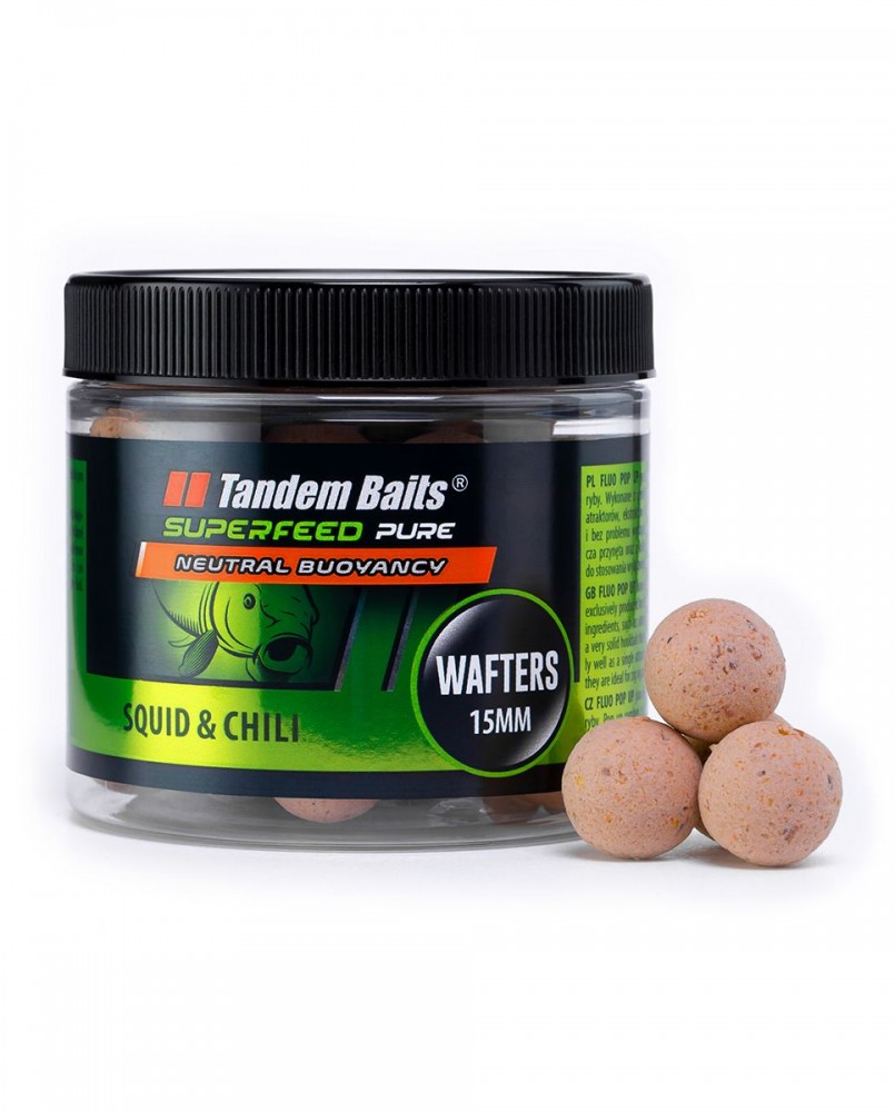 KULKI PURE WAFTERS SQUID CHILI 15mm 70g TANDEM