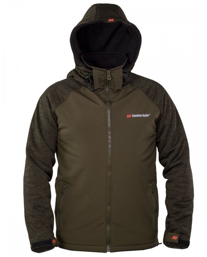 KURTKA SOFTSHELL Z KAPTUREM rozmiar L TANDEM BAITS