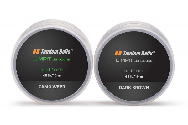 LEADCORE LIMPIT 45lb 10m CIEMNY BRĄZ TANDEM BAITS