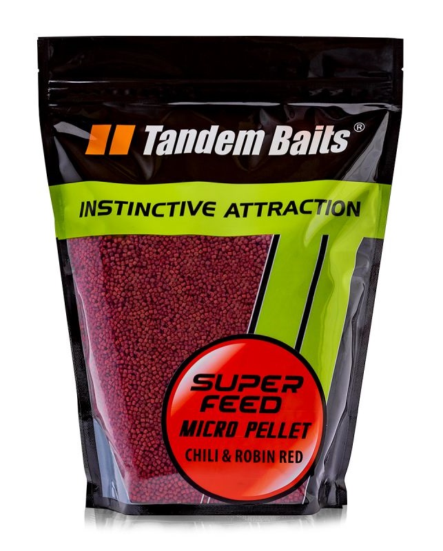 PELLET DO METODY 2mm 1kg CHILLI ROBIN RED TANDEM