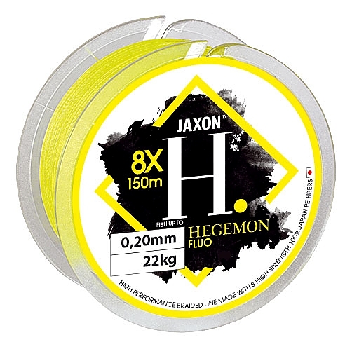 PLECIONKA HEGEMON 8X FLUO ӣTA 0,08mm 150m JAXON