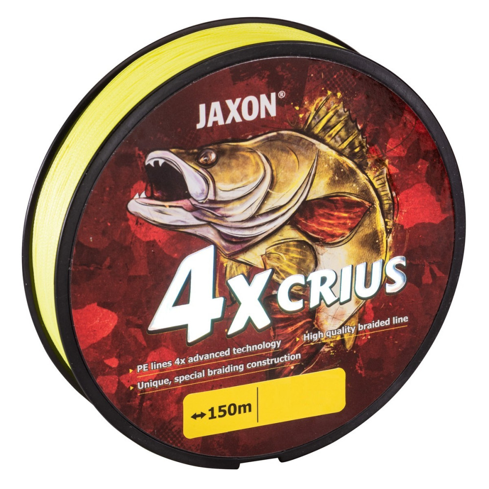 PLECIONKA JAXON CRIUS 4X FLUO 0,20mm 22kg 150m