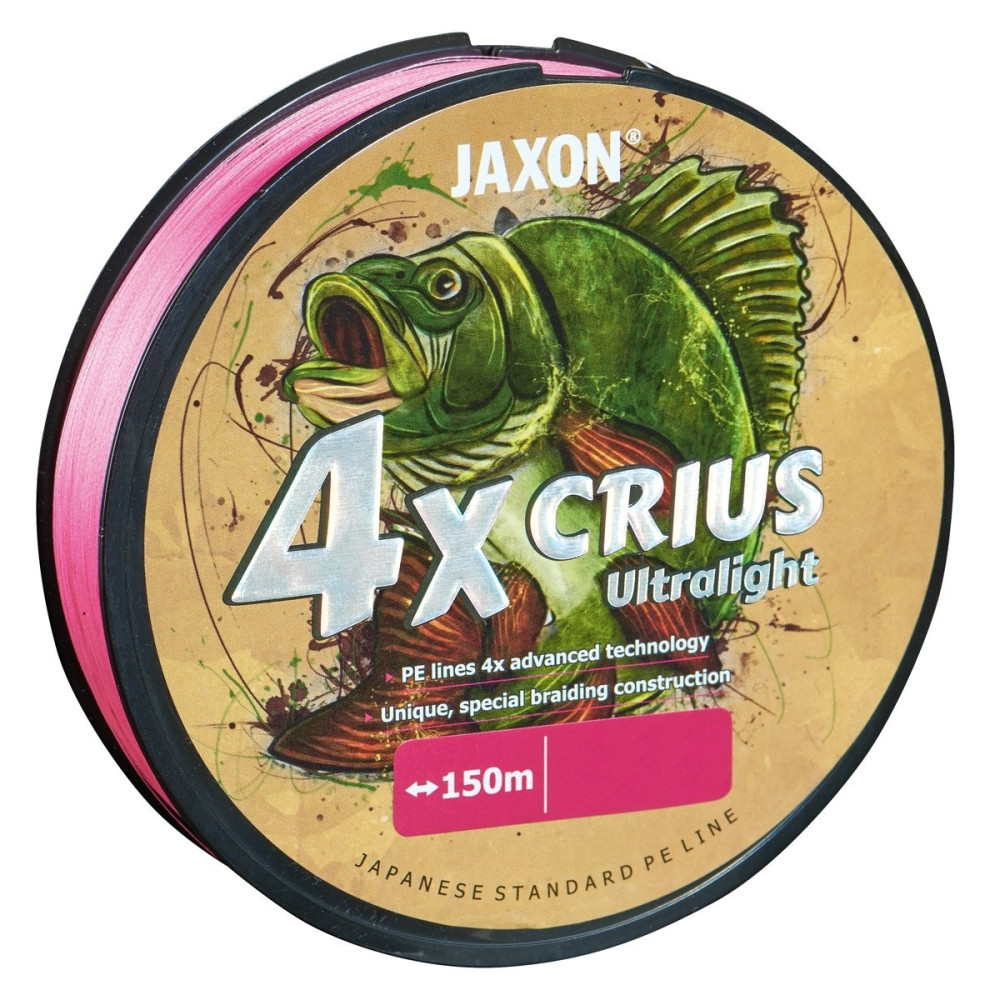 PLECIONKA JAXON CRIUS 4X ULTRALIGHT PINK 0,053mm