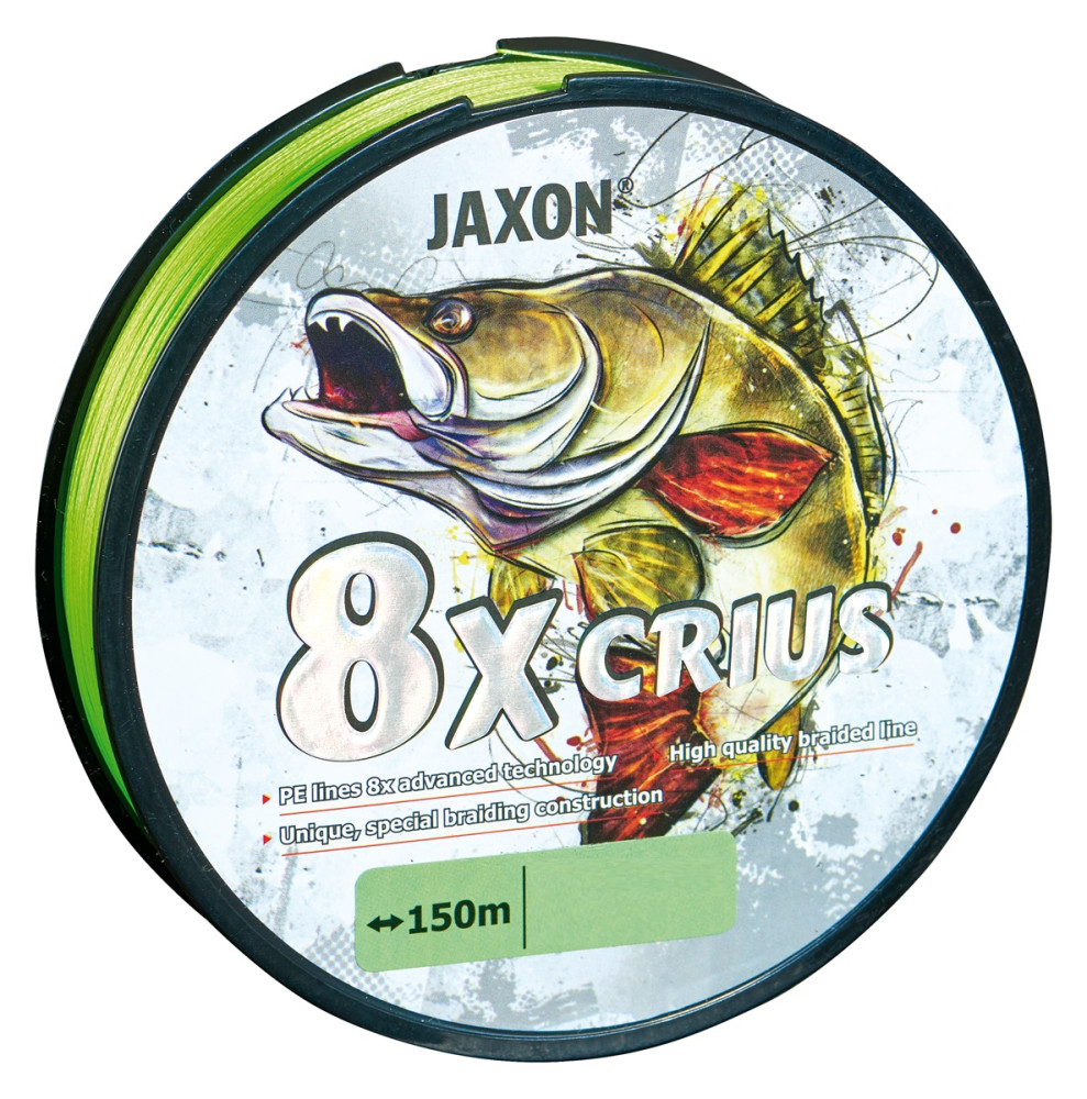 PLECIONKA JAXON CRIUS 8X FLASH 0,25mm 28kg 150m