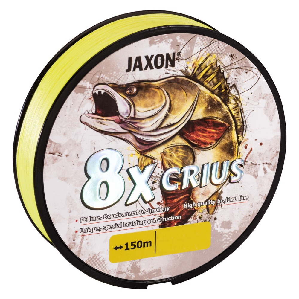 PLECIONKA JAXON CRIUS 8X FLUO 0,28mm 33kg 150m