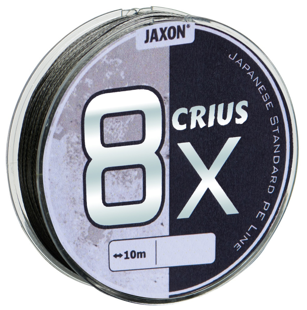 PLECIONKA JAXON CRIUS 8X LEADER 0,08mm 5kg 10m