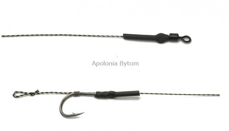 PRZYPON BOILIE RIG roz 4 25lb 2szt ZAROŚLA TANDEM