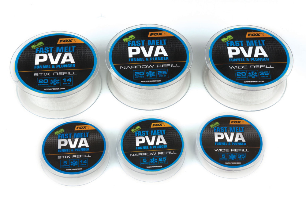 SIATKA PVA ZAPAS EDGES 20m 14mm MESH FAST MELT FOX