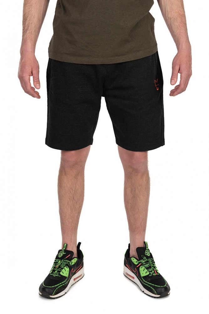 SPODENKI LW SHORT JOGGERS BLACK ORANGE roz L FOX