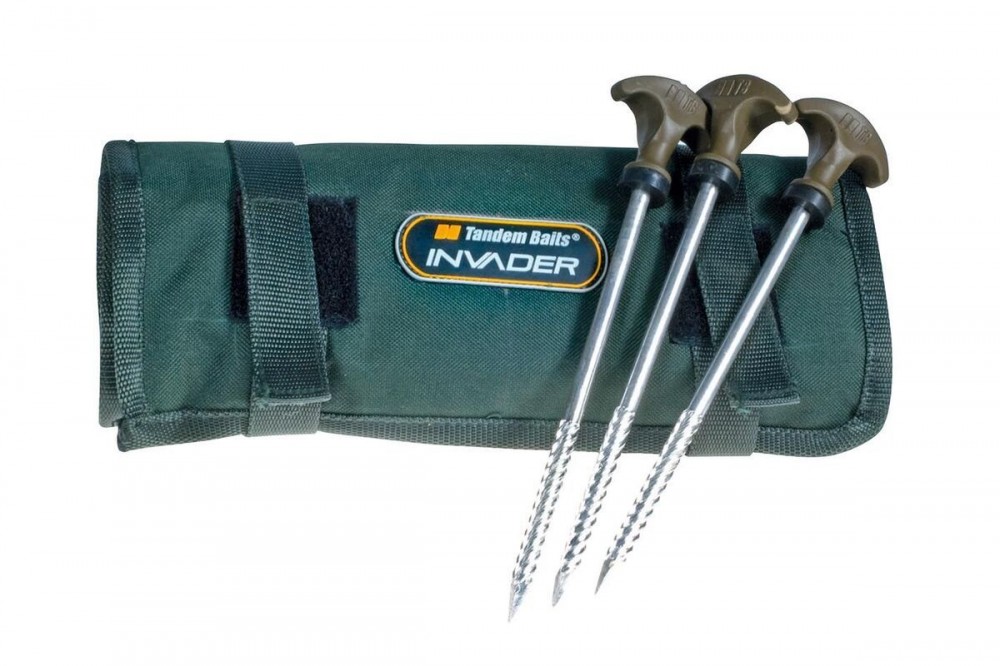 SZPILKI DO NAMIOTU INVADER ALUMINIUM TANDEM BAITS
