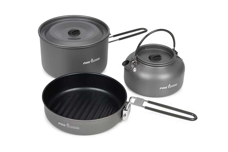 ZESTAW GARNK�W COOKWARE 3 PIECE COOK SET FOX
