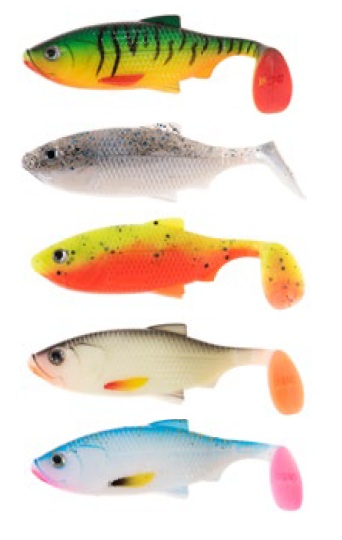 ZESTAW GUM JAXON INTENSA KRĄPIK 5,5cm MIX1 5 sztuk