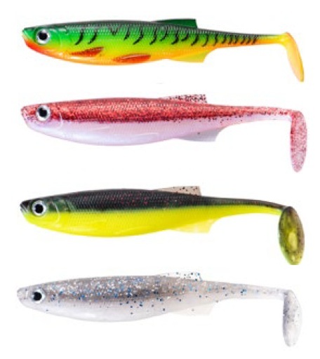 ZESTAW GUM JAXON INTENSA TRYTON 12,5cm MIX2 4szt